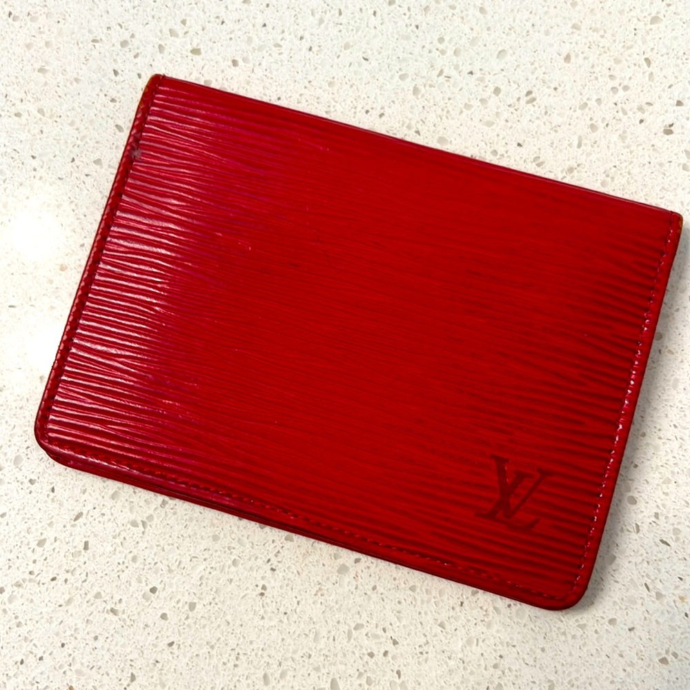 Louis Vuitton Epi Wallet